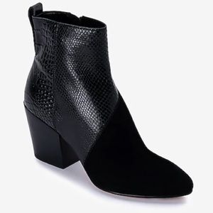 NIB Dolce Vita Genuine Suede Leather Ankle Booties